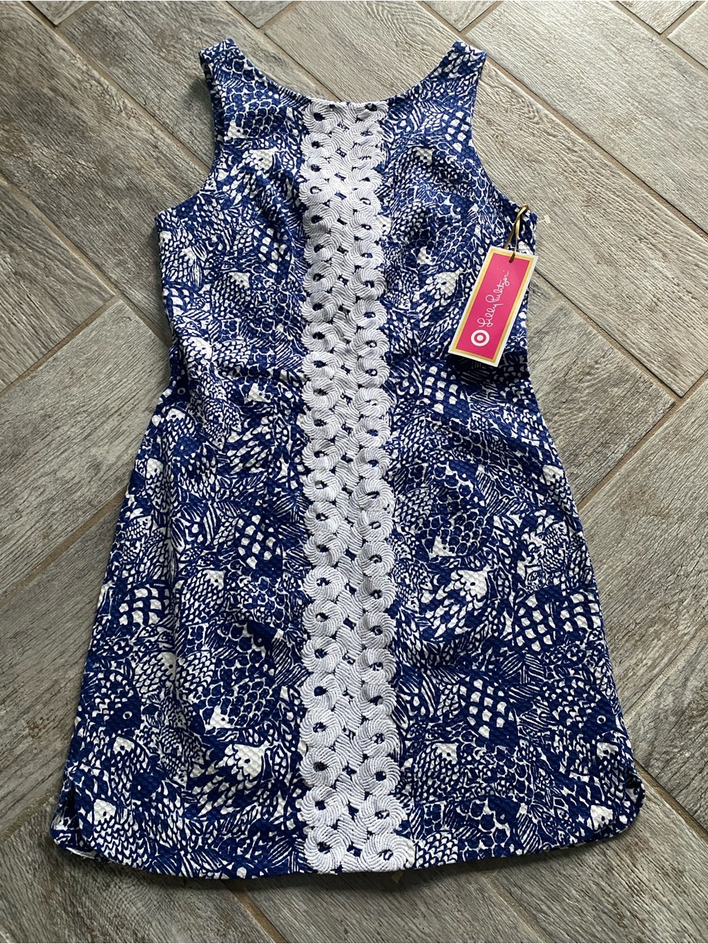 Lilly Pulitzer Sleeveless Shift Dress size 2 NWT